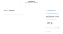 Desktop Screenshot of chimecommunity.org